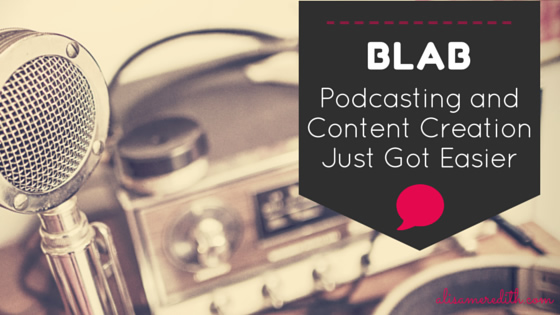 Blab - Live Streaming with fantastic audience engagement - a new option for podcasters and bloggers? I think so. https://alisameredith.com/blab-podcasting-content/