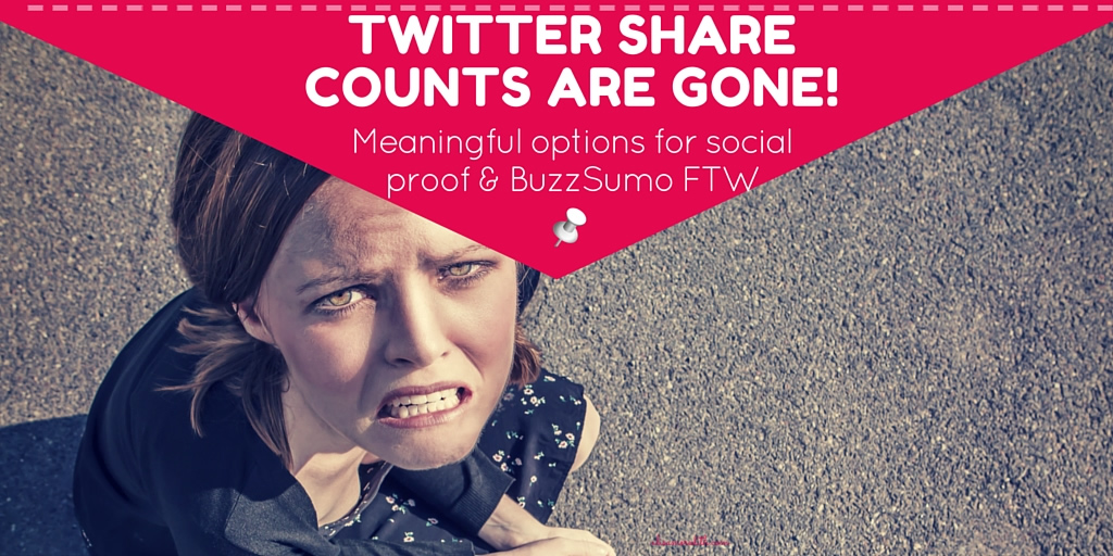 Where are my twitter share counts? Social Proof and how to get your counts back!