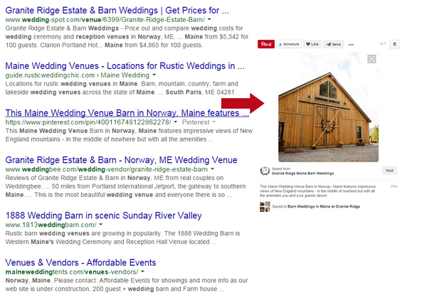 Pinterest profiles and boards can be indexed by Google. 