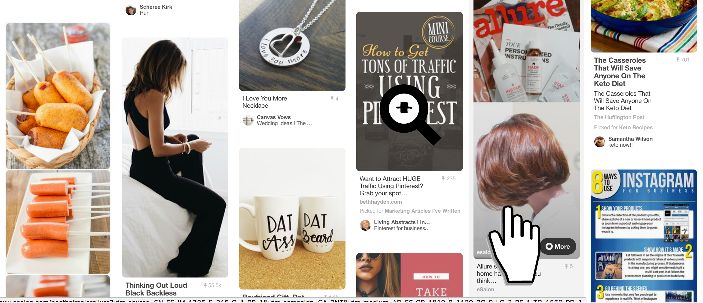 one-tap promoted pins pinterest