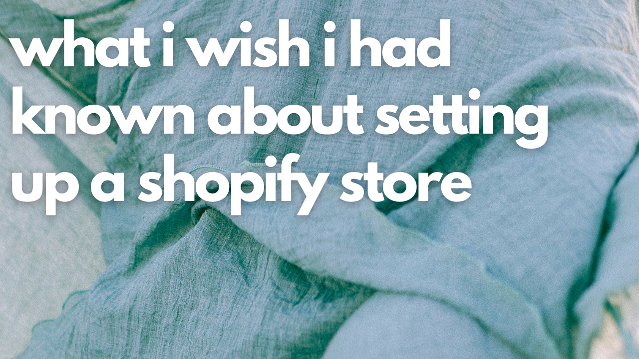 What I Wish Id Known About Setting Up A Print-on-Demand Shopify Store